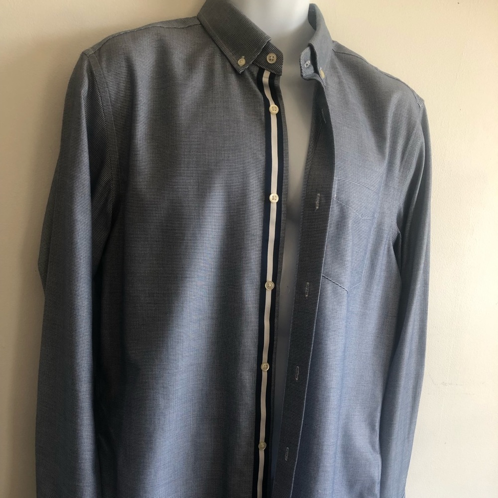 Men’s Banana Republic BUTTON Down Dress Shirt Size Large